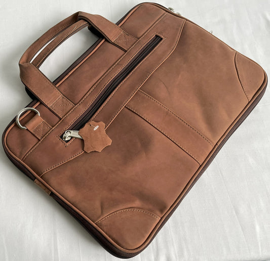 Premium Leather Laptop Bag
