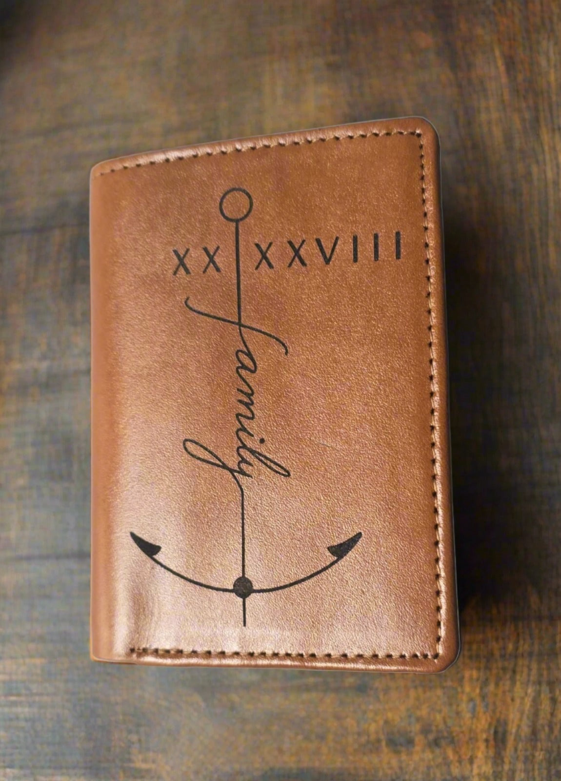 Personalized Leather Wallet